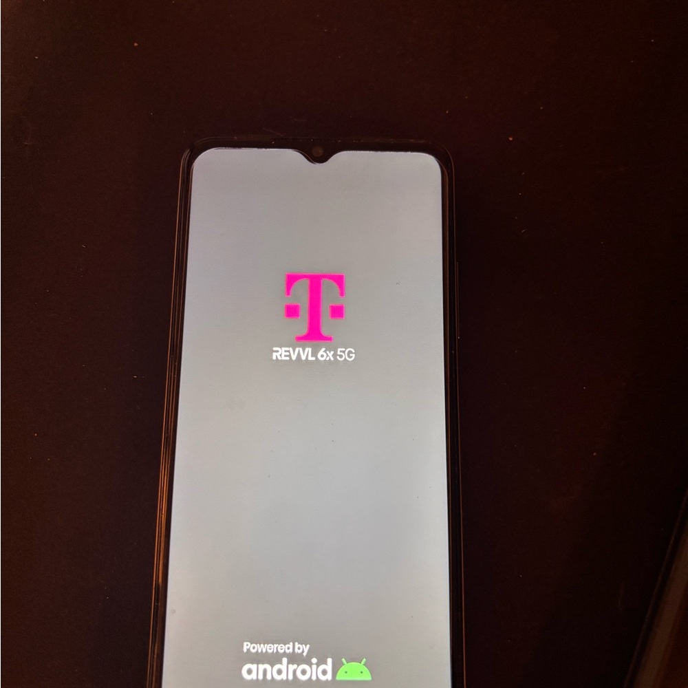 Black Smartphone with Large Display